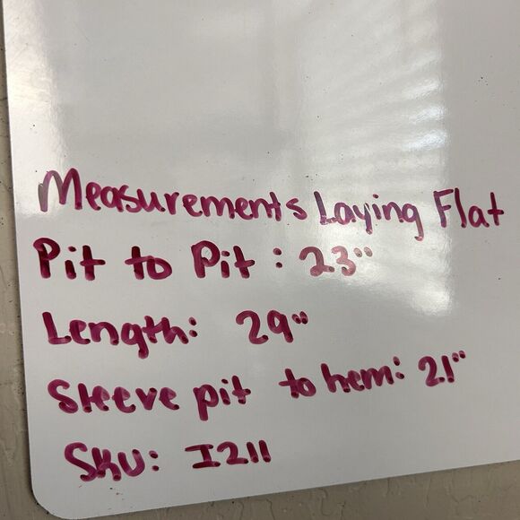 ONE432 Shacket Men's Large Shirt Jacket Red White Black Button Up Long Sleeve - Picture 7 of 7